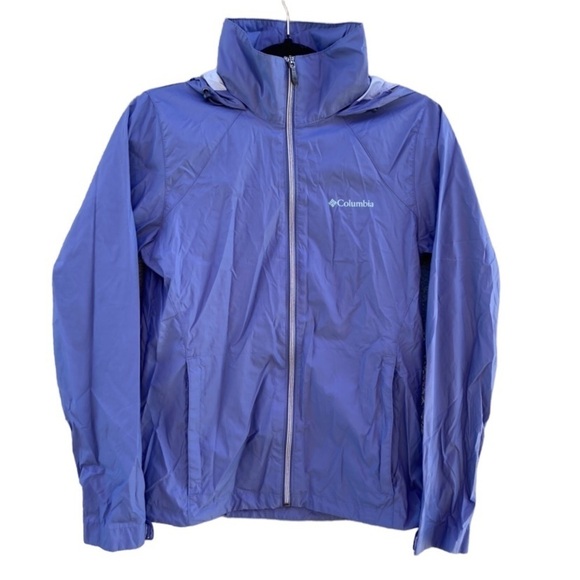 Columbia Switchback Waterproof Packable Purple Jacket Sz S - Picture 1 of 15